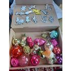 Елочные игрушки СССР Красноармеец грибок-прищепка буратино и другое классное