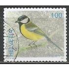 Швейцария. Большая синица. 2007г. Mi#2027.