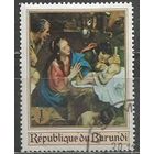 Бурунди. Рождество. 1967г. Mi#382.
