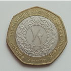 Иордания 1/2 динара 2000 биметалл