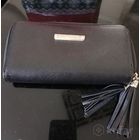 Черный кошелек-клатч как новый (+ красный кошелек)