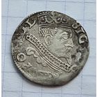 3 гроша 1596 год. Непрочекан даты
