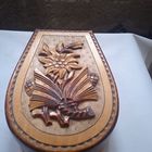 Шкатулка винтажная для бижутерии Европа 50-е года