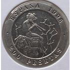 Испания 200 песет 1996 г. Мастера испанской живописи. Мариано Фортуни и Рамон Байеу. В холдере
