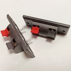 Клемма прижимная. Блок клемм для электроники DIY. Колодка. Разъем для подключения аудиоколонок. Гнездо 2pin 21*52 мм. WP2-2