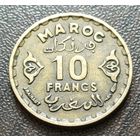 Марокко 10 франков, 1952     ( 1-5-8 )