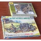 3 сборных модели 1/35: Военно-истор. миниатюры ВОВ, Вермахт.