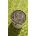 Литва 10 центов 1925 г