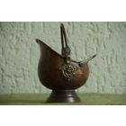 Зольник  медь , латунь   высота  15 см , ширина 12,5 см