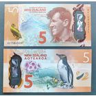 Новая Зеландия, 5 долларов 2015 г, P-191 (AY, полимер, номинация IBNS 2015, первовосходитель на Эверест - Сэр Эдмунд Хиллари), UNC