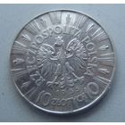 10 злотых 1935 Серебро