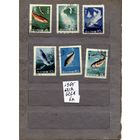 КНДР, 1965,  РЫБЫ,   серия  6м   гашен
