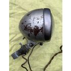 В отличном корпусе-отличный отражатель и стекло, на родном кронштейне, вело фара с припаянным тумблером 1966 г.