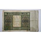1922 год 10000 марок Германия