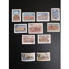 Марки СССР. Архитектура и живопись. 1950 и 1956 г. г.