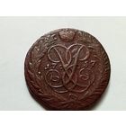 Две копейки 1757 год.