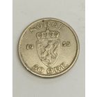 Норвегия 50 оре 1955