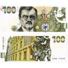 Чехия 100 крон 2022 года. Тип P-W30. Состояние UNC