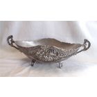 Конфетница Фруктовница Ладья Серебрение 06