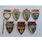 Значки. Города Сахалинской области