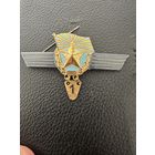 Значок. Сверхсрочника за выслугу 1год в ВВС СССР. тяжелый