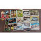 Вкладыши, наклейки, фишки