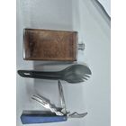 Распродажа.Фляжка, нож с 1р без мц