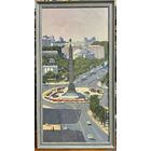 Варламов В.М;(1936-1996г.г.)100/50см."Минск-город-герой". Холст, масло. Размер 100х50 см.