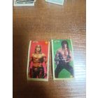 Наклейки от жвачки Zumrut герои боевиков