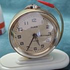 Старт с 1 Рубля !!! Часы будильник СССР Слава Космос Глобус Ракета !!!