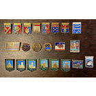 Значки СССР. Города. 22 штуки. Одним лотом.