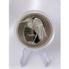 1 рубль 2008 года. Беларусь. Большая белая цапля. Птица года