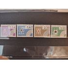 Полная серия Франция Ми 2434-2437