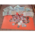 Монеты и банкноты СССР разных годов