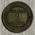 Монета 2 франка 1924 год. Франция