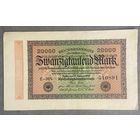 Банкнота 20000 марок 1923 год. Веймарская республика.