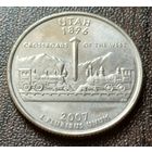 США , 2007     D     Квотер штата Юта      ( 1-7-8 )