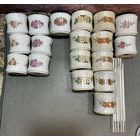 Элементы детали фарфоровые вставки Для люстр бра светильников Цена за 1 шт 6 руб .Цена за 3 шт 14 руб. Цена за все 18 шт 70 руб