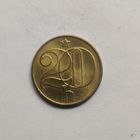 Чехословакия 20 геллеров 1990 г.