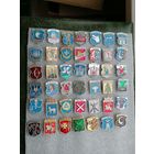 Беларусь. герб города. 42 шт