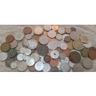 С РУБЛЯ! 80 монет. В большей массе Европа. Микс, без СССР, УК, РФ.