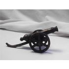 Пушка миниатюрная на лафете Бронза