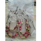 Стеклярус СССР.Старинные елочные бусы.