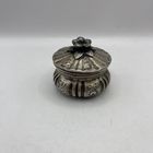 Солонка посеребренная ручной работы. Франция. 3771