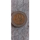 Кения 20 шиллинг 1998