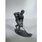 Статуэтка хоккеист металл с рубля