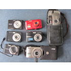 6 цифровых фотоаппаратов,плюс мыльница.