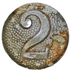 Вермахт. 2 пехотная  рота 19 мм клеймо А&S. С рубля