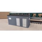 Железнодорожная электрощитовая, модель 1/87