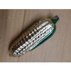 Ёлочная игрушка большая Кукуруза, стекло. СССР